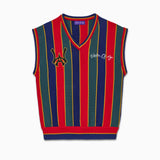 V-Neck Sweater Vest – Multicolor