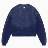 Nacy Blue sweatshirt with a NY Tough logo on a white background