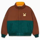 Harbor Sailing Jacket - Mocha / Marine Green