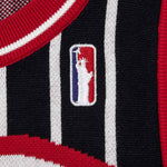 Wisdom Of Age Empire Basketball Jersey Black Pinstripe front view Statue of Liberty patch